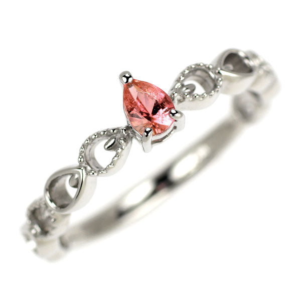 新品 希少 Pt950 ナイジェリア産ヴェイリネナイト リング 0.171ct【エスコレ】