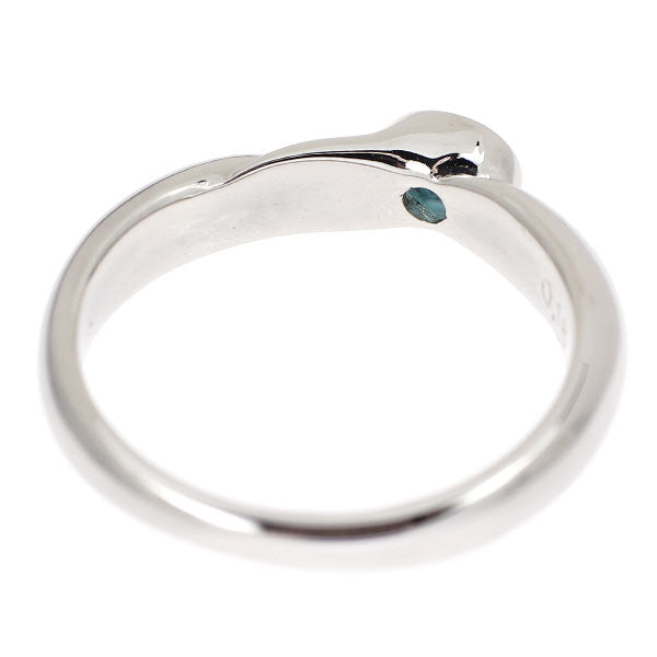 Pt900 パライバトルマリン リング 0.18ct