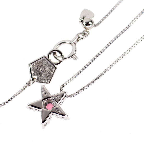 星の砂 Pt900/ Pt850 ピンクトルマリン ダイヤモンド ペンダントネックレス 0.07ct D0.26ct スター 星