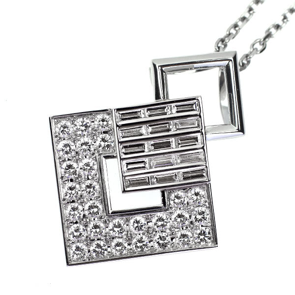 Pt900/ Pt850 ダイヤモンド ペンダントネックレス 3.53ct