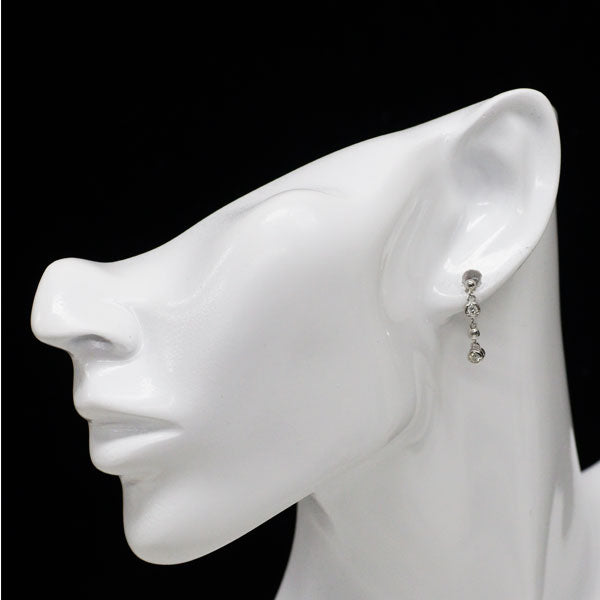 Pt900 ダイヤモンド ピアス 0.20ct