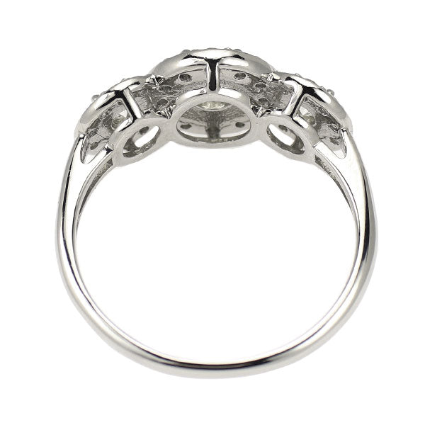Pt950 ダイヤモンド リング 0.75ct