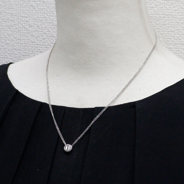 K18WG ダイヤモンド ペンダントネックレス 0.40ct