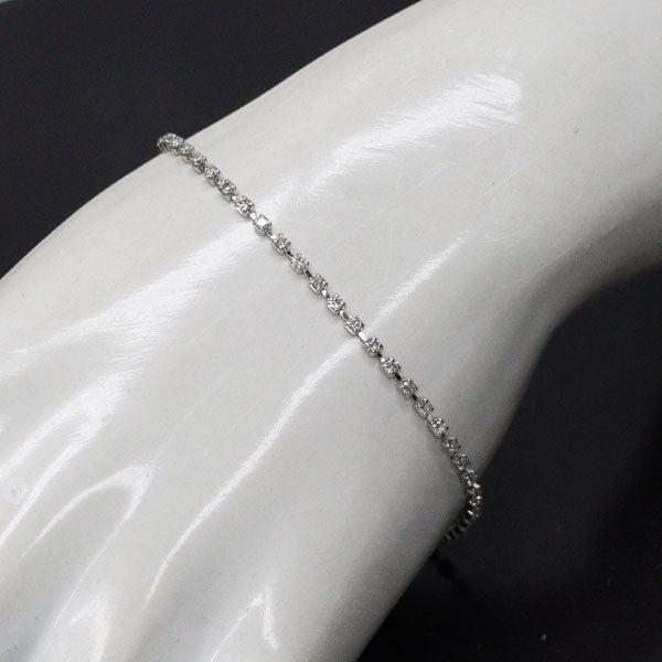 Pt850 ダイヤモンド ブレスレット 1.00ct テニス