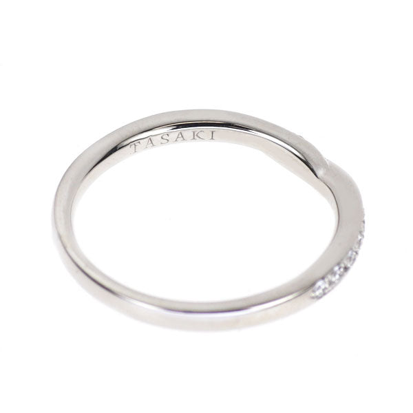 田崎真珠 Pt950 ダイヤモンド リング 0.11ct