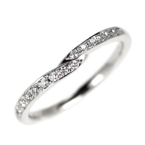 田崎真珠 Pt950 ダイヤモンド リング 0.11ct