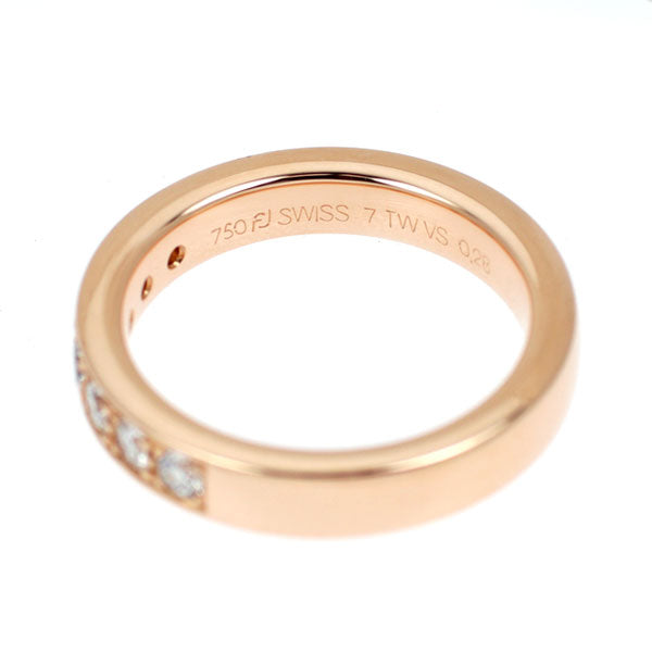 フラージャコー K18PG ダイヤモンド リング 0.28ct