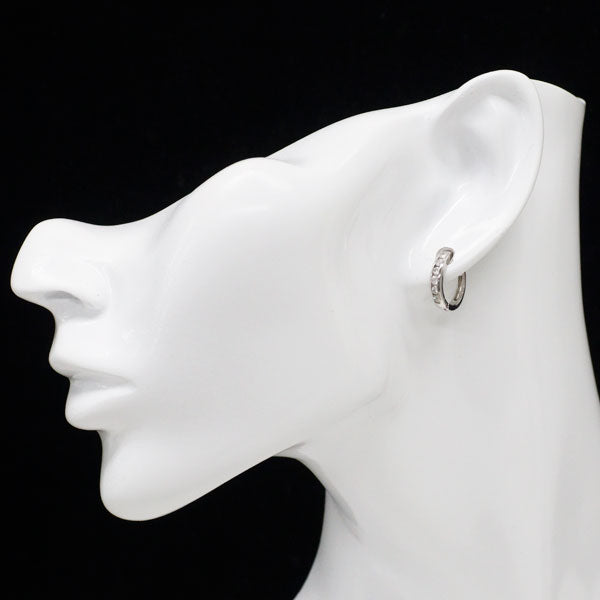 Pt900 ダイヤモンド ピアス 0.50ct フープ
