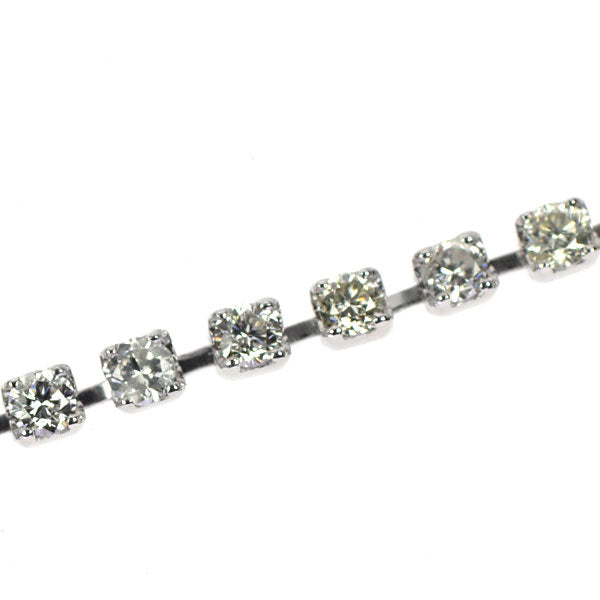 K18WG ダイヤモンド ブレスレット 1.95ct