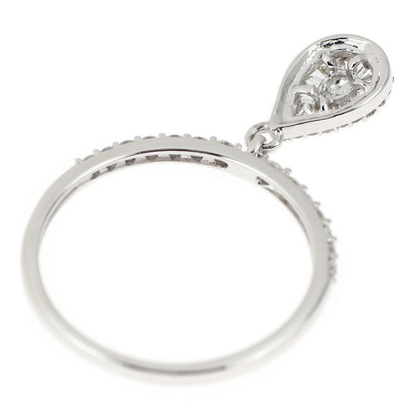 K18WG ダイヤモンド リング 0.40ct