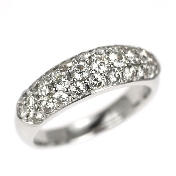 Pt900 ダイヤモンド リング 1.135ct パヴェ