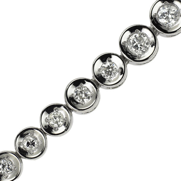 Pt850 ダイヤモンド ブレスレット 3.00ct テニス
