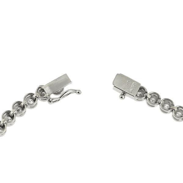Pt850 ダイヤモンド ブレスレット 3.00ct テニス