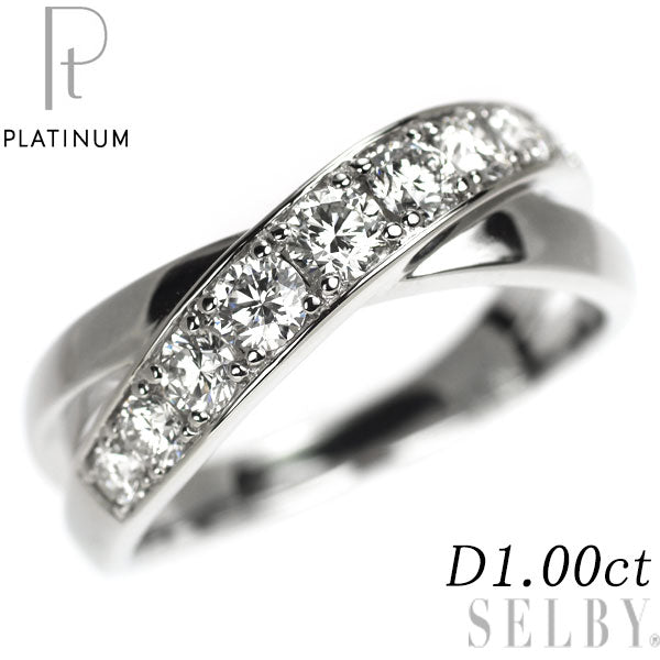 プラチナギルド Pt950 ダイヤモンド リング 1.00ct