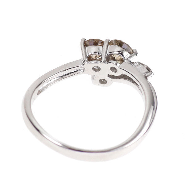 K18WG ダイヤモンド リング 1.02ct D0.06ct — セルビーオンラインストア