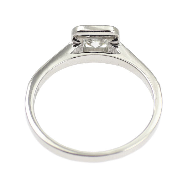 K14WG ダイヤモンド リング 0.40ct F VVS1 VG D0.30ct — セルビー