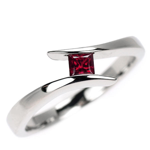 ジェムケリー Pt900 ルビー リング 0.29ct