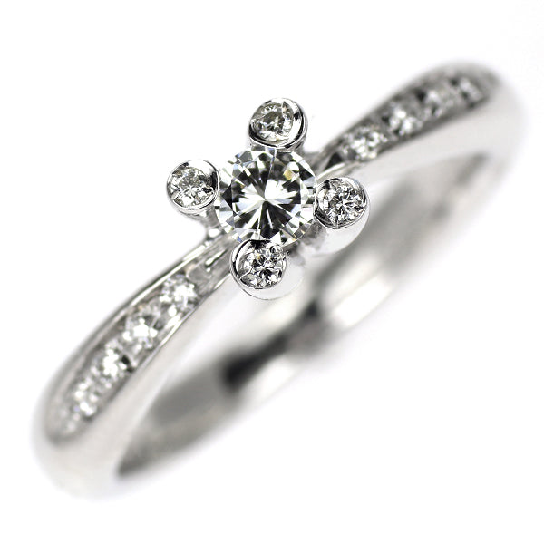 ポンテヴェキオ K18WG ダイヤモンド リング 0.23ct