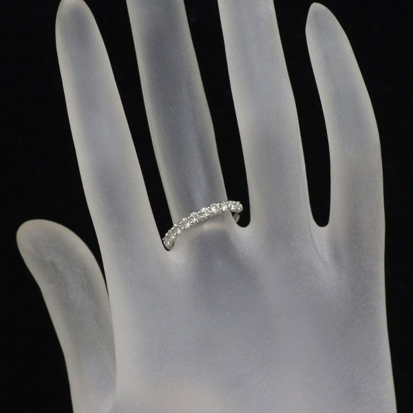Pt900 ダイヤモンド リング 0.50ct ハーフエタニティ