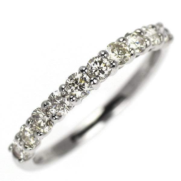 Pt900 ダイヤモンド リング 0.50ct ハーフエタニティ