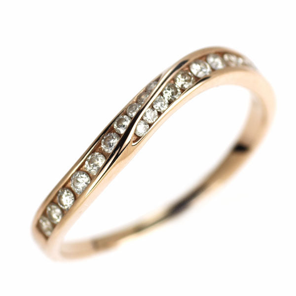 K18PG ダイヤモンド リング 0.28ct