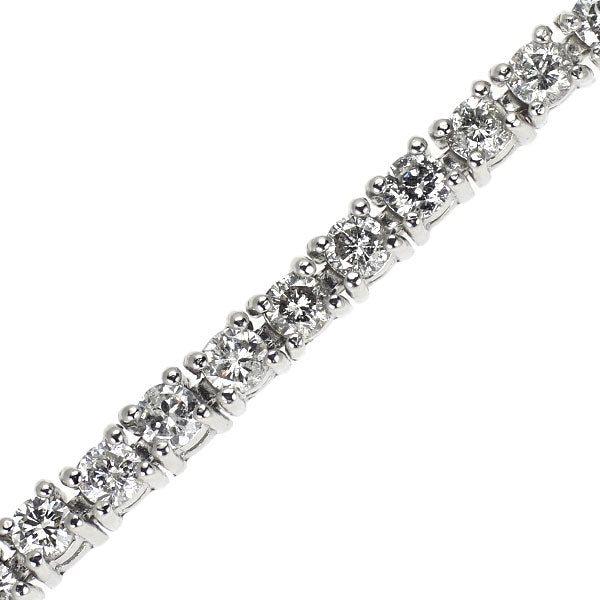 Pt850 ダイヤモンド テニス ブレスレット 2.80ct