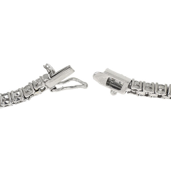 Pt850 ダイヤモンド テニス ブレスレット 2.80ct