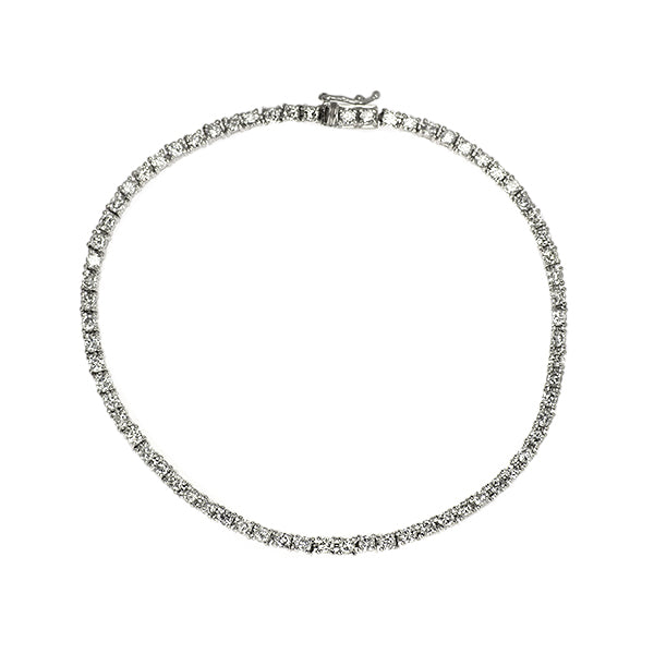 Pt850 ダイヤモンド テニス ブレスレット 2.80ct