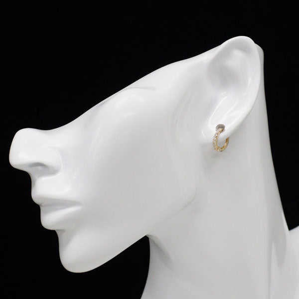 K18YG ダイヤモンド イヤリング 0.20ct