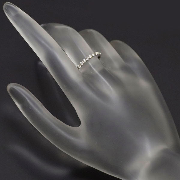 Pt900 ダイヤモンド リング 0.30ct ハーフエタニティ