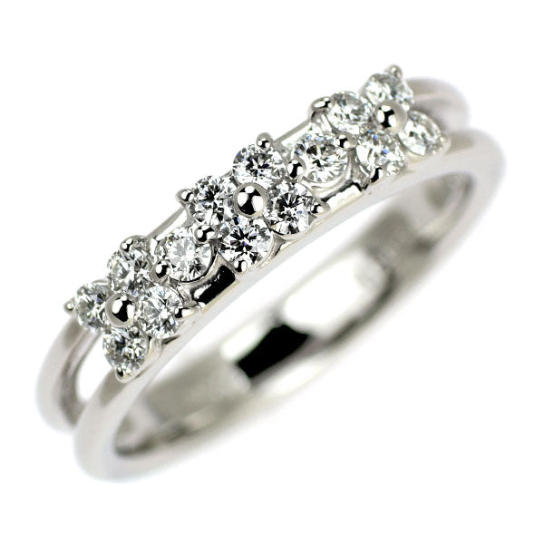 Pt900 H＆C ダイヤモンド リング 0.34ct