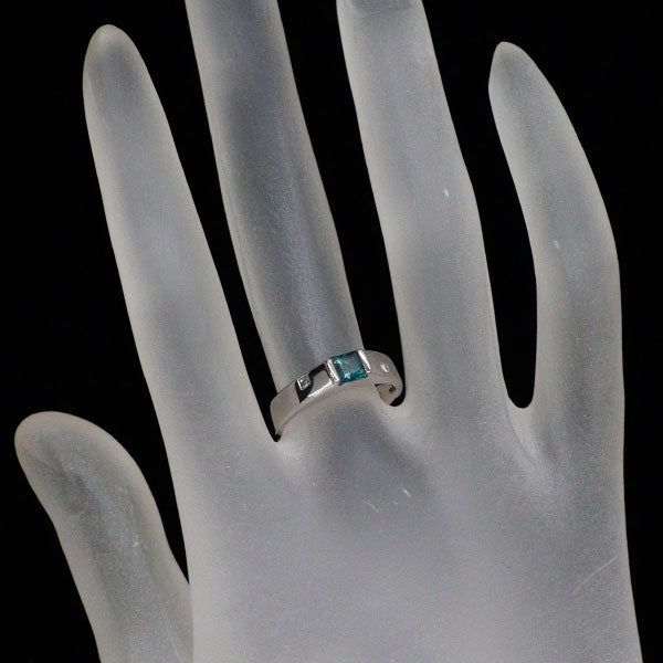 希少 Pt900 ブラジル産 アレキサンドライト ダイヤモンド リング 0.45ct D0.06ct