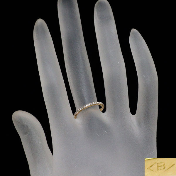 ベルシオラ K18YG ダイヤモンド リング 0.42ct フルエタニティ