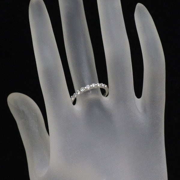 Pt900 ダイヤモンド リング 0.36ct ハーフエタニティ