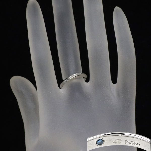 4℃ Pt950 ダイヤモンド リング