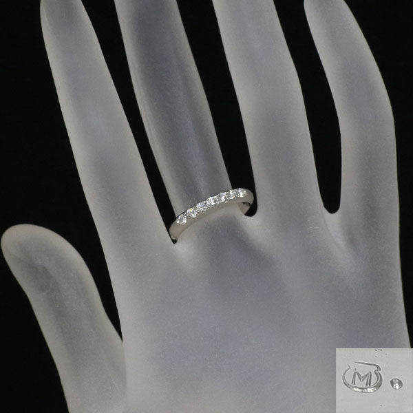 ミキモト Pt950 ダイヤモンド リング 0.25ct 一文字