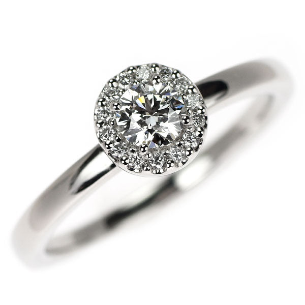 ヴァンドーム青山 Pt950 ダイヤモンド リング 0.289ct 天然ピンクダイヤモンド付