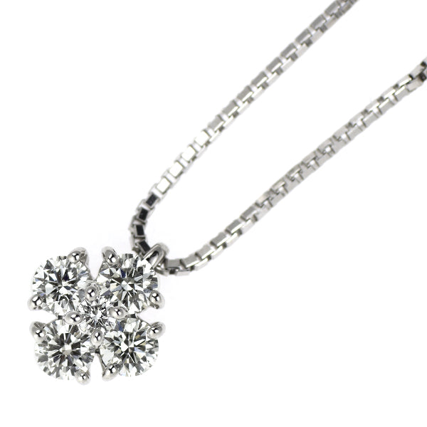 モニッケンダム Pt900/ Pt850 ダイヤモンド ペンダントネックレス 0.34ct