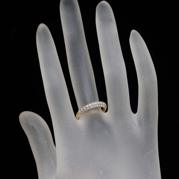 K18YG ダイヤモンド リング 0.50ct パヴェ