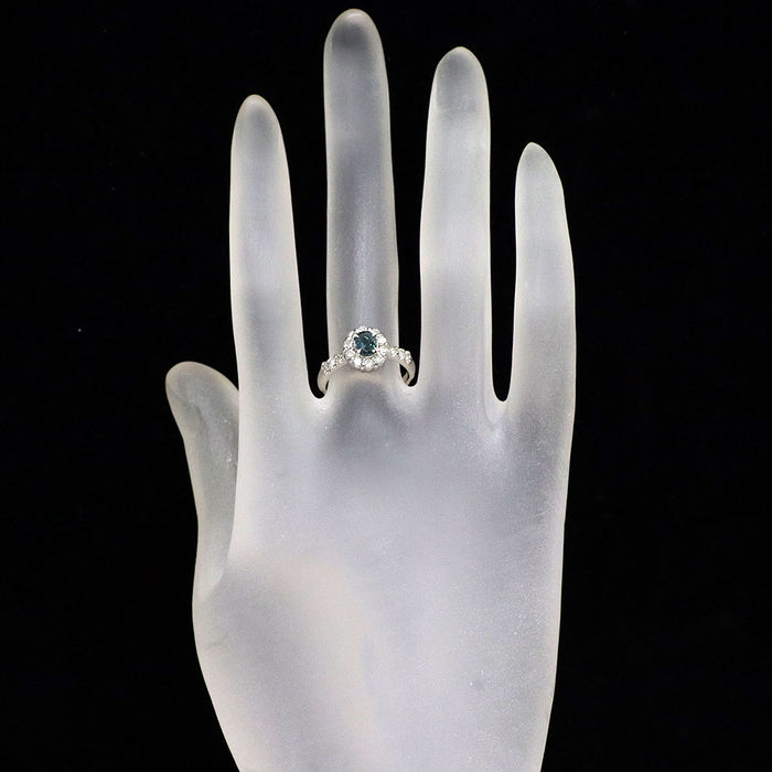 アレキサンドライト0．40ct Pt900リング Pt900 ブラジル産 アレキサンドライト ダイヤモンド リング 0.40 D0