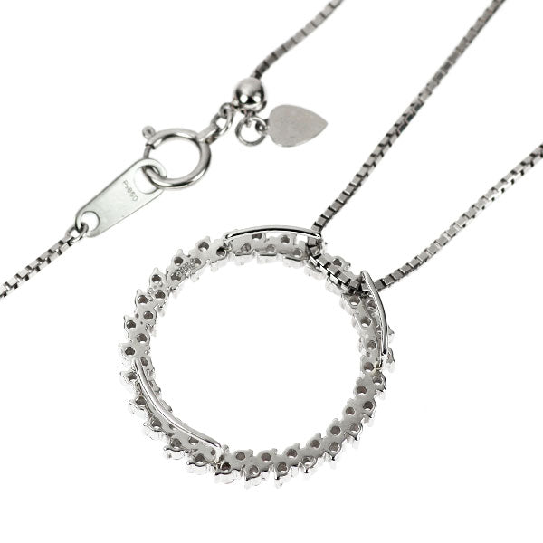 Pt900/ Pt850 ダイヤモンド ペンダントネックレス 0.50ct