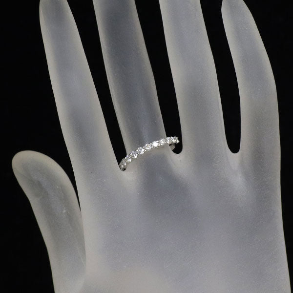 Pt900 ダイヤモンド リング 0.503ct ハーフエタニティ