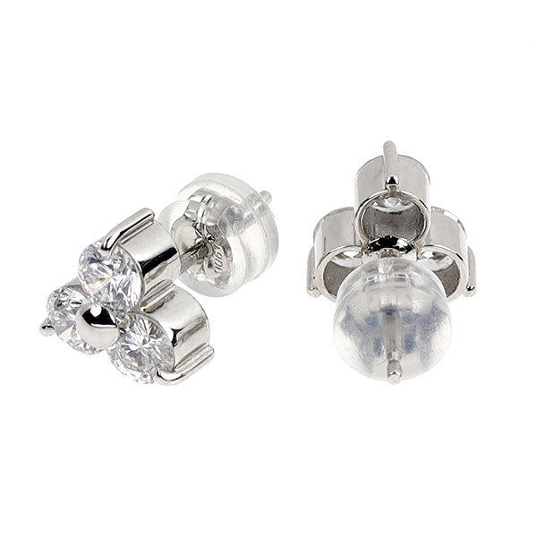 Pt900 ダイヤモンド ピアス 1.18ct