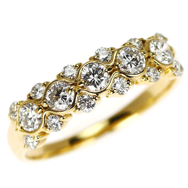 K18YG ダイヤモンド リング 0.71ct