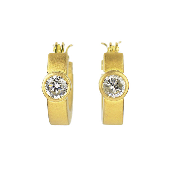 K18YG ダイヤモンド ピアス 0.32ct