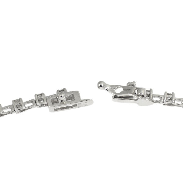K18WG ダイヤモンド テニス ブレスレット 1.00ct