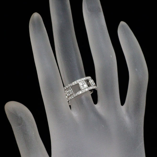 花井幸子 K18WG ダイヤモンド リング 2.25ct