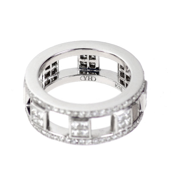 花井幸子 K18WG ダイヤモンド リング 2.25ct