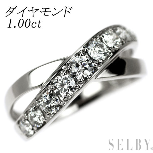 Pt900 H&C ダイヤモンド リング 1.00ct