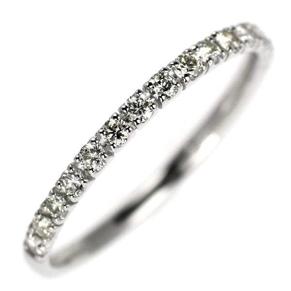 Pt900 ダイヤモンド リング 0.30ct ハーフエタニティ